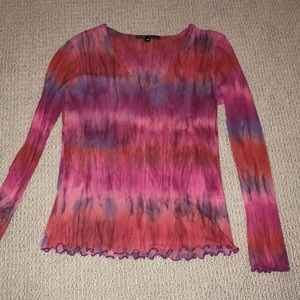 Therapy long sleeve v-neck